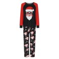 thumbnail image 2 of MASRIN Merry Christmas Reideer Christmas Family Pajamas Matching Sets Fashion Novelty Xmas Holiday Sleepwear Jammies Long Sleeve PJs with Plaid Pants Christmas Pajamas For Family, 2 of 5