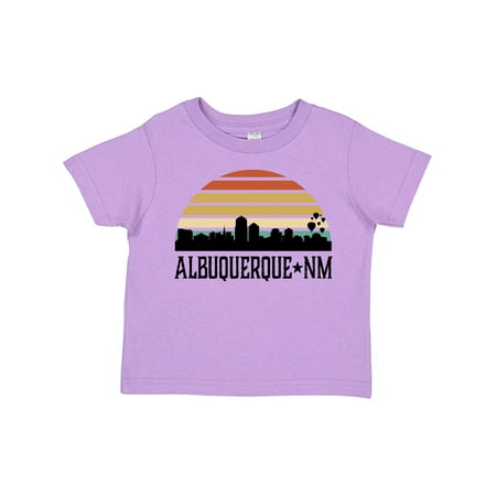 

Inktastic Albuquerque New Mexico Skyline Gift Toddler Boy or Toddler Girl T-Shirt
