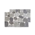 thumbnail image 1 of Chesapeake Pebbles 2Pc. Grey Bath Rug Set 26654 (21"x34" & 24"x40"), 1 of 1