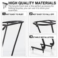 thumbnail image 4 of 1Set Bike Front Rack for Bikers and Cyclists Cycling Transport Use Black Colour, 4 of 4