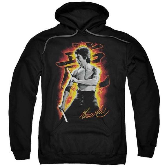 Bruce Lee - Dragon Fire - Pull-Over Hoodie - Large