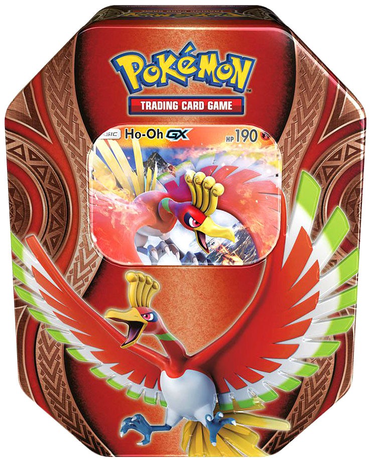 Pokemon Mysterious Powers Ho-Oh GX Collector Tin Set 