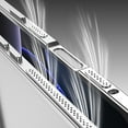 thumbnail image 4 of ShellTech Metal Frameless Phone Case Compatible with iPhone 17 Pro Metal Bumper Frame Slim Hard Case Cover with Camera Lens Protector , Metal Frame with Soft Inner Bumper,Gold, 4 of 16
