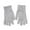 3-Grey-A, variant on Bibifish Womens Gloves Winter Warm Elegant Fuzzy Gloves Solid Color Fluffy Plush Gloves Cold Weather City Walks Outings Holiday Gloves