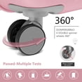 thumbnail image 3 of imerelez Luggage Sets 6 Piece with Duffel Bags, Hardside Expandable Suitcases with Spinner Wheels TSA Lock, Pink, 3 of 7