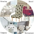 thumbnail image 5 of Funda para silla de comedor lavable extraíble, funda protectora para sofá, funda para silla con patrón impreso de tela de spandex, 5 of 5