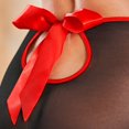 thumbnail image 4 of Lonely Lingerie Femmes Nuisettes Sexy Noël Ensemble de sous-Vêtements Sexy Culottes Rouges Pyjamas Creux Lingerie Vêtements de Nuit, 4 of 8