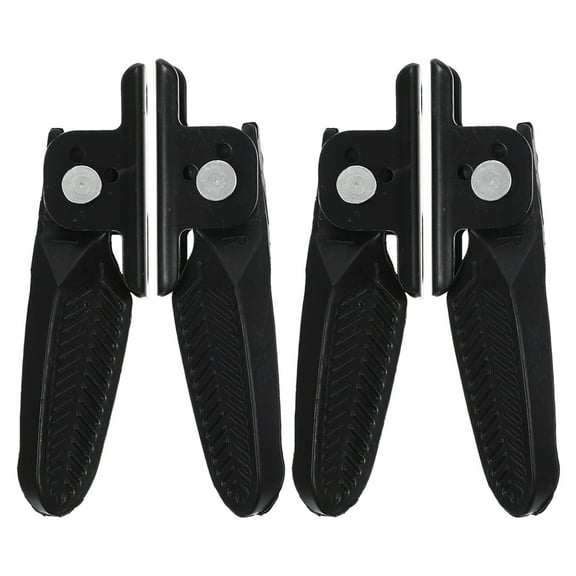 Masteelf 2 Pairs of Bike Pedals Folding Bike Rear Pedal Replacements Electric Bike Pedals Anti-skid Bike Pedals