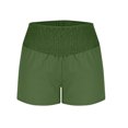 thumbnail image 7 of Bzhegqhd Women's Loose Solid Color Shorts Thin Casual Shorts Sports Wearable Shorts Elastic Waist, 7 of 7