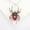 Red, variant on Vintage Alloy Rhinestones Crystal Spider Brooch Halloween Costume Pin-red
