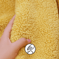thumbnail image 7 of Tweang Robes for Women Bath Robe Towel Robe Robes for Women Cozy Robes Soft Long Sleepwear Comfortable Bathrobe for Women Loose Loungewear Warm Shower Robe Yellow Xl, 7 of 7
