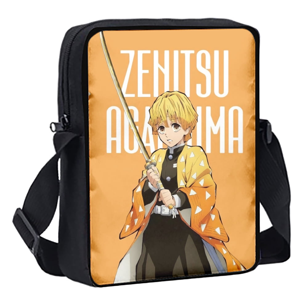 3Pieces Anime Laptop Schoolbag Slant Demon Slayer Backpack Creative Super  Anime 3D Printed+Shoulder Bags with Pencil Case Back to School Gifts 