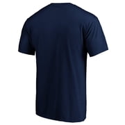 Men's Navy San Francisco 49ers Banner Wave Logo T-Shirt