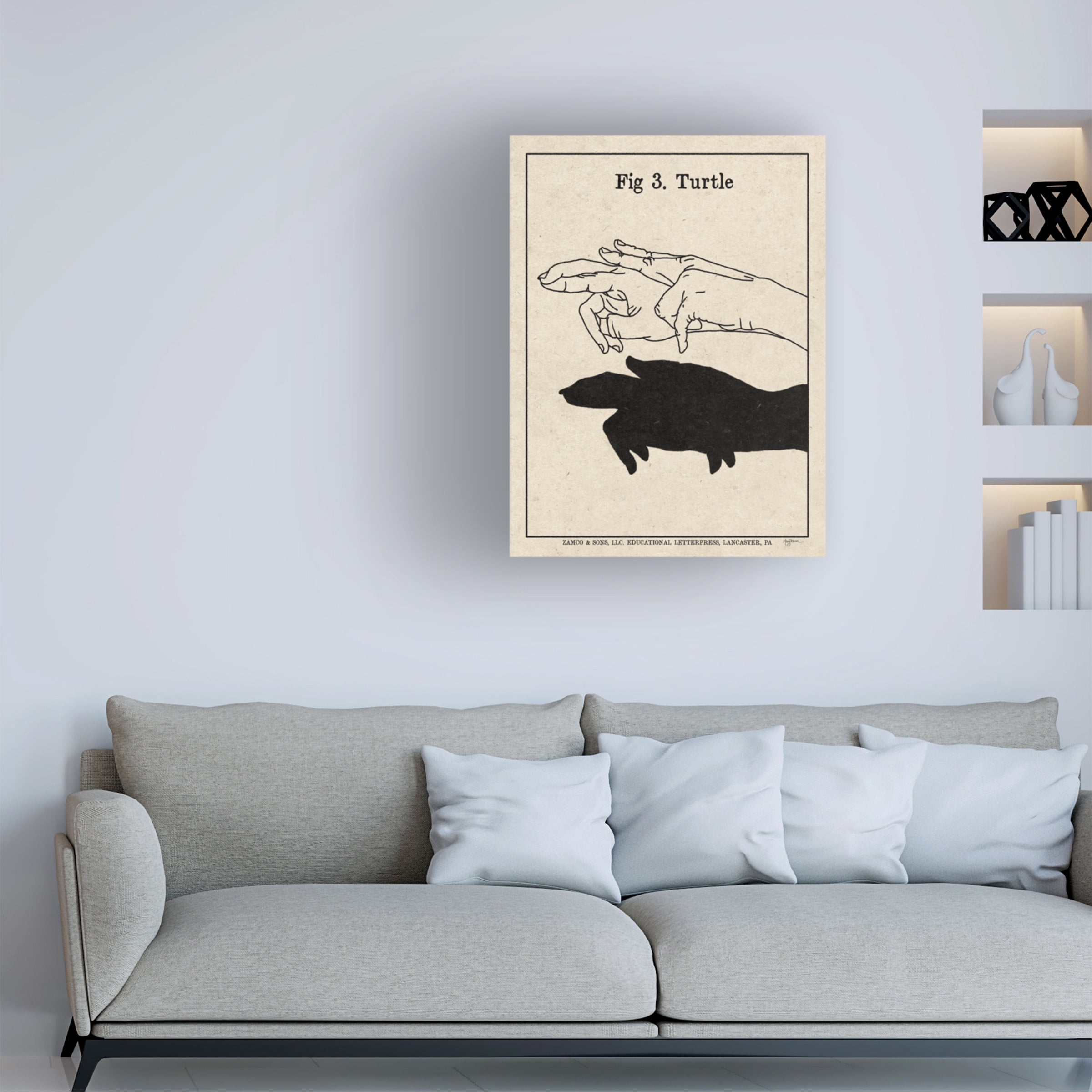 Mary Urban 'The Art of Shadows III' Canvas Art