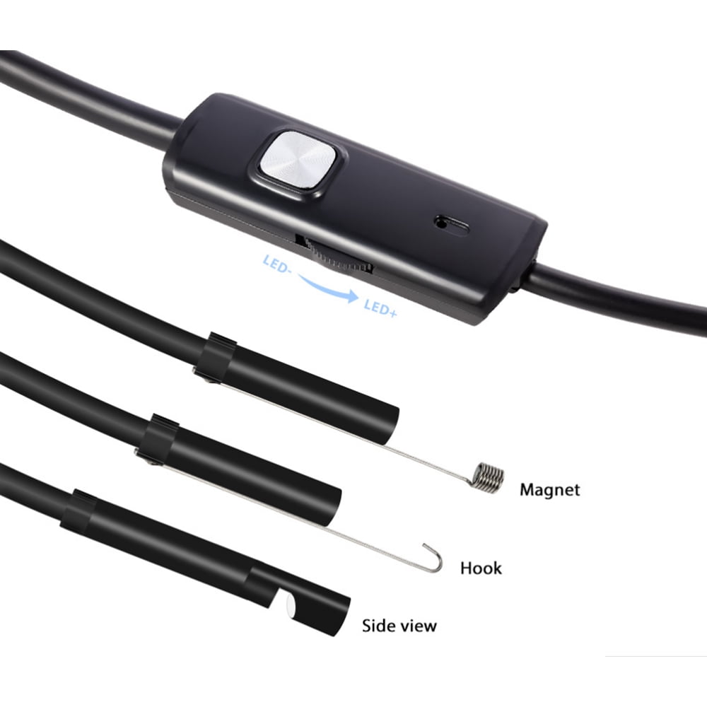 Wireless 3 in 1 Waterproof USB Port 7mm Visual Lens Mini Camera