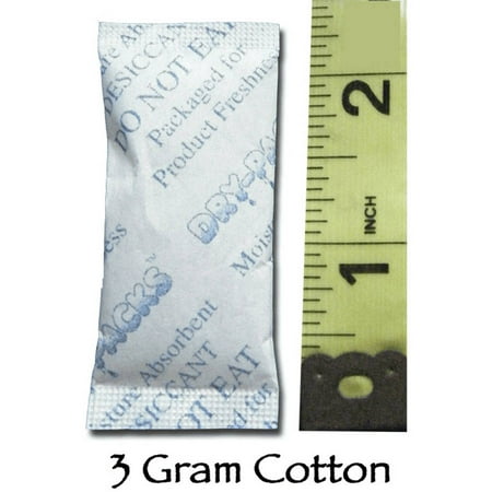 3gm coton gel de silice paquet paquet de 100