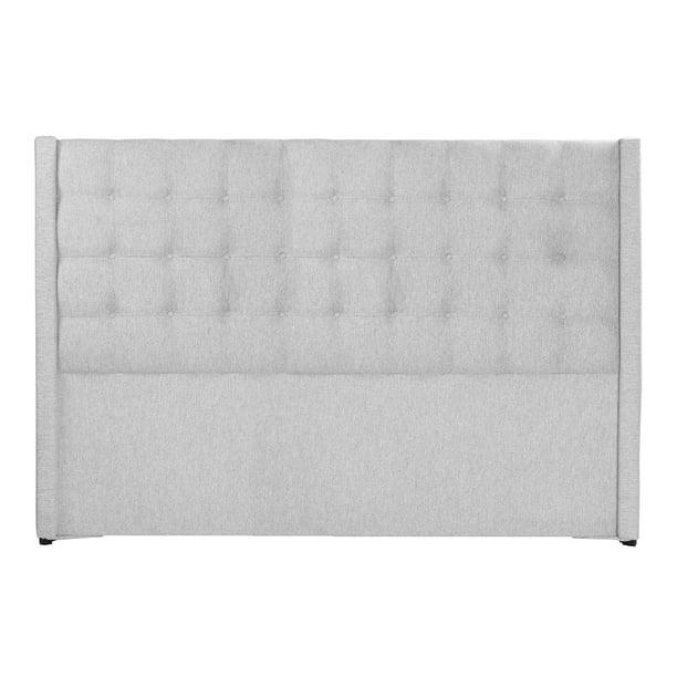 Cabecera King Size Trinity Bruks Plata
