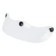 thumbnail image 3 of Cubierta de visera para casco, repuesto ligero, protección solar, fácil de instalar Blanco, 3 of 9