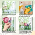thumbnail image 4 of 46x15/116x38cm Woodland Forest Animal Wall Decals Rabbit Window Clings Double Sided Bird Window Decals Tree Window Stickers Non Adhesive Static Vinyl Film for Glass Sliding Door, 4 of 9