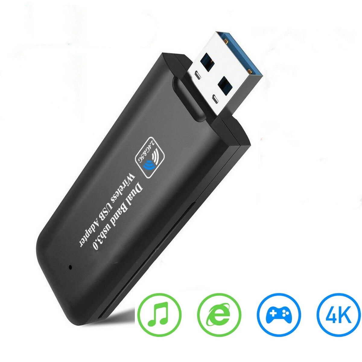 1200Mbps Wireless USB WiFi Adapter,Mini Dual Band USB3.0 WiFi Wireless