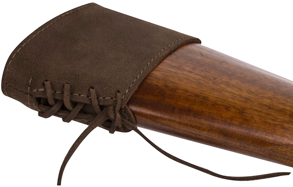Leather Slip On Recoil Pad stock protection shotgun rifle hunting shooting