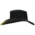 thumbnail image 3 of John Wayne The Fort Wool Felt Crushable Western Hat - Black - XL - Black, 3 of 6