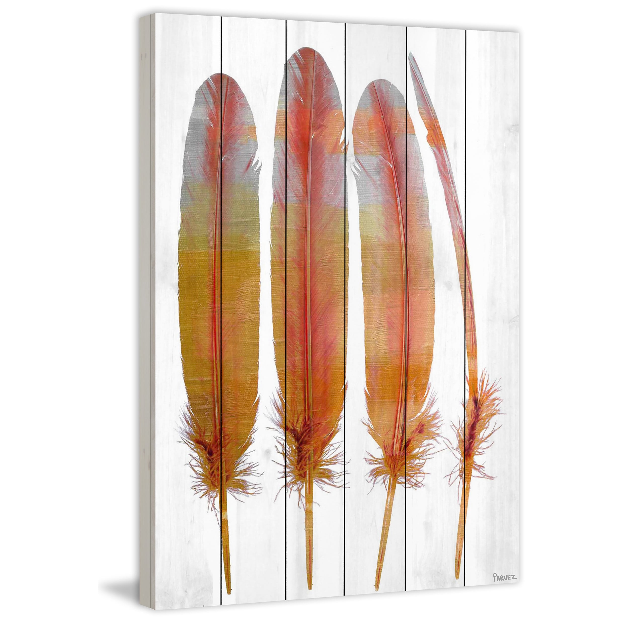 Berea Art Print on White Pine Wood