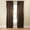 Espresso, variant on Eclipse Tricia Solid Curtain Panel, Room Darkening Rod Pocket Curtain Thermapanel, (1 Panel), 52 in Wide x 95 in Long, Grey