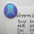 thumbnail image 2 of Cute Jellyfish Tentacles Ocean Kitchen Refrigerator Locker Button Magnet, 2 of 5