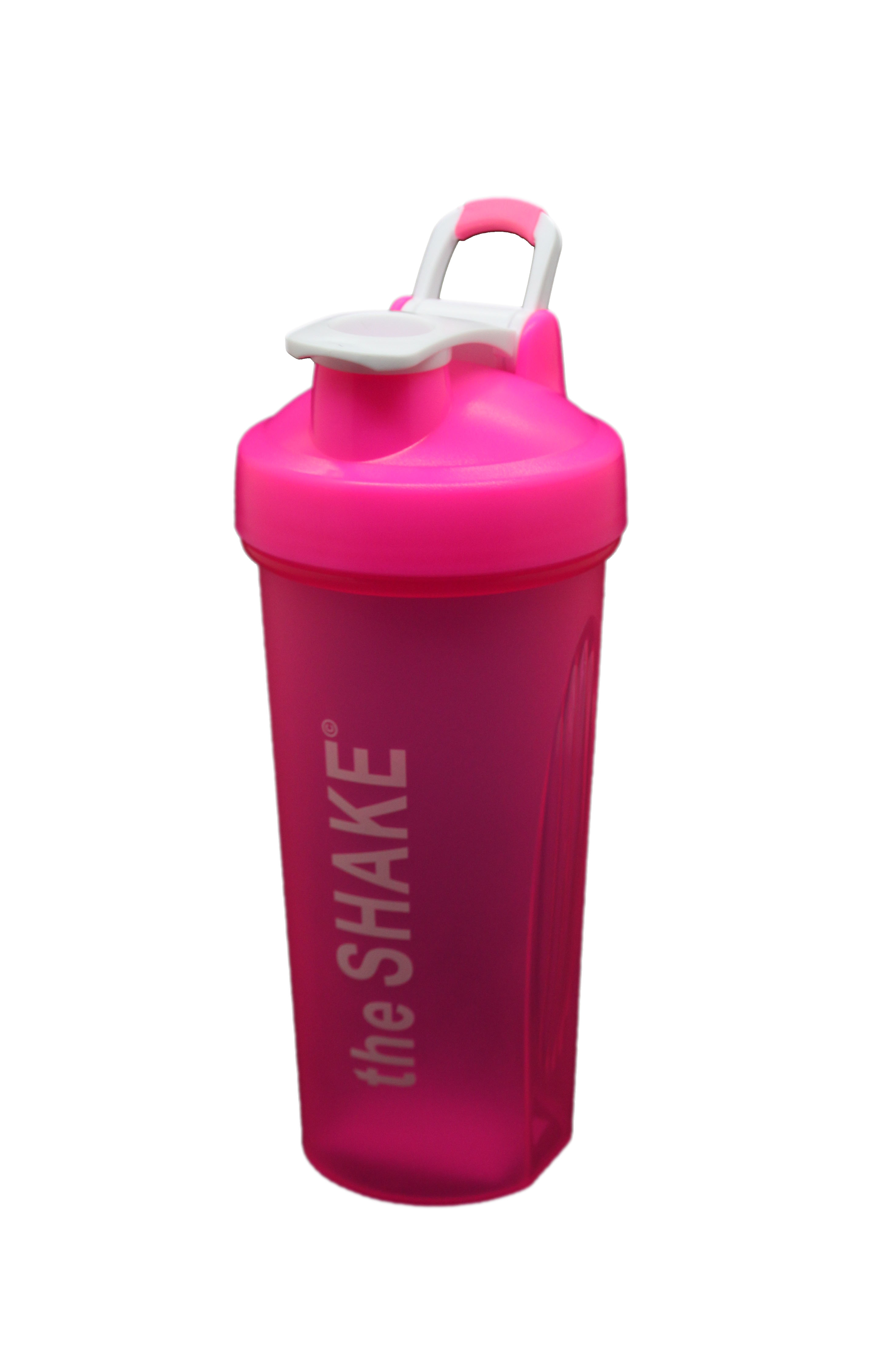 FixtureDisplays® Portable Loop Top Shaker Bottle 20 Ounce 15816PINK