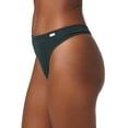 thumbnail image 3 of Kindly Yours Women’s Natural Comfort Cotton Modal Thong Underwear, 3-Pack, Sizes XS-XXXL, 3 of 7