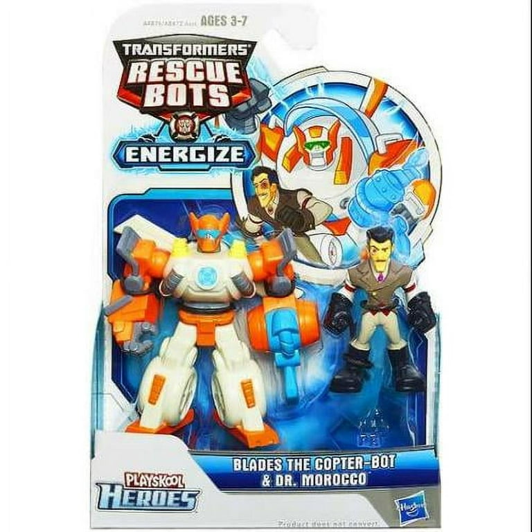 特撮 Transformers Rescue Bots Blades The Coptorbot Amazon.com: Transformers Playskool Heroes Rescue Bots Blades