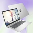 thumbnail image 4 of HP 17t Laptop, 17.3" FHD 1920*1080, Intel Core i7-1355U, 16GB DDR4 RAM, 1TB PCIe M.2 SSD, HDMI, Wi-Fi 6, Backlit Keyboard, Windows 11 Pro, Silver,W/0 Mouse, 4 of 5