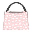 thumbnail image 1 of Disketp Rabbit And Cloud Bolsa Térmica Estampada, Bolsa Térmica Aislante para Almuerzo, Playa y Campamento, 1 of 6
