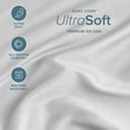 thumbnail image 3 of Bare Home Fitted Sheet - 24" Extra Deep Pocket - Premium 1800 Collection - King, Cloud Gray, 3 of 7
