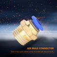 thumbnail image 1 of Adaptador antena satelite Coaxial 8X (4X Pinch-F to Antenna IEC plug, 4X Antenna pinch to IEC) Conector coaxial para cables coaxiales - Antena, en Plata Vhermosa YQ-2521, 1 of 3