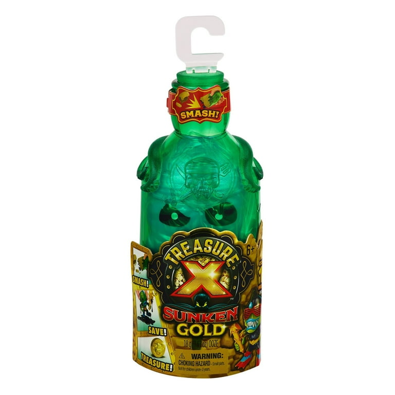 Treasure X Sunken Gold Bottle Smash - 2 Pack - Action Figure