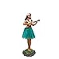 thumbnail image 3 of KC Hawaii Leilani Dashboard Hula Doll Playing Ukulele Green 7 inch, 3 of 3
