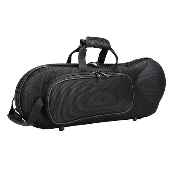 Profession Trumpet Bag Oxford Carrying Case Light Black - Oxford Fabric