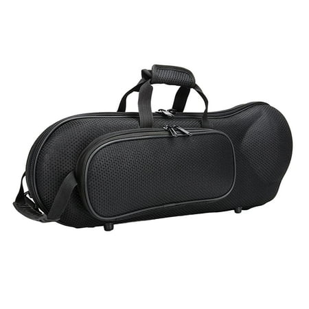 Profession Trumpet Bag Oxford Carrying Case Light Black - Oxford Fabric