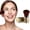 A, variant on Makeup Brush - Multi Function Eye Shadow Blending Powder Blusher Foundation Applicator Tool, Soft Synthetic Bristles, Portable Cosmetic Beauty Brush, Daily Use Kit, Travel Friendly, Gift Women
