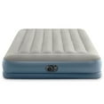 thumbnail image 5 of Intex: Pillow Rest Airbed - Queen - 12" Inflatable Air Mattress, Built-In Pump & Pillow, Mid-Rise, Fiber-Tech, Velvety Surface, 600lb Cap, 64117ED, 5 of 18