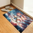 thumbnail image 3 of Poodle Patriotic Welcome for 4Th of July Independence Day Doormat Poodles Dog Lover Gifts Idea Indoor Outdoor Welcome Mat - 00010, 3 of 5