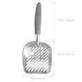 thumbnail image 2 of Metal Cat/Dog Litter Scoop Pet Poop Removal Tool with a Long Handle, 2 of 4