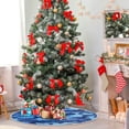 thumbnail image 4 of GZHJMY Navy Camouflage Christmas Tree Skirt 36" Christmas Decorations Indoor Outdoor Tree Skir for Home Holiday Party Decorations Gift, 4 of 5