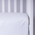 thumbnail image 3 of Parent's Choice Fitted Crib Sheets, Mint/White, 2 Count, 3 of 10