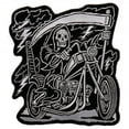 thumbnail image 1 of RAYON PATCH, High Thread Embroidered Iron-On / Saw-On, Heat Sealed Backing Rayon PATCH, 1 of 1