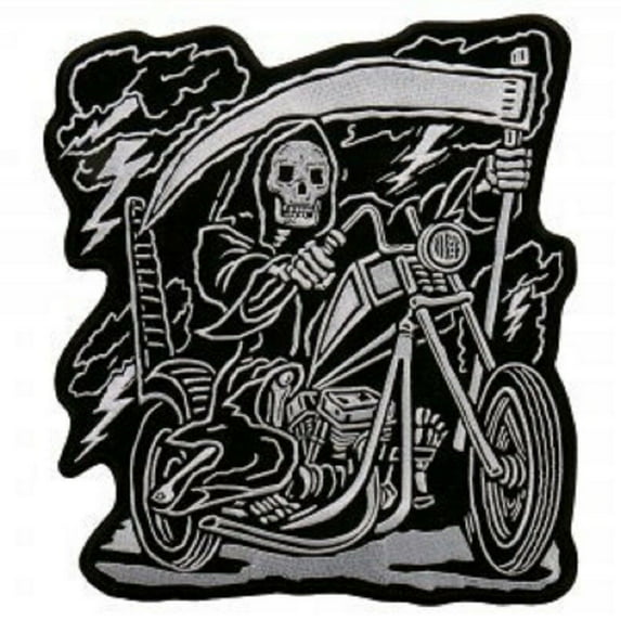RAYON PATCH, High Thread Embroidered Iron-On / Saw-On, Heat Sealed Backing Rayon PATCH