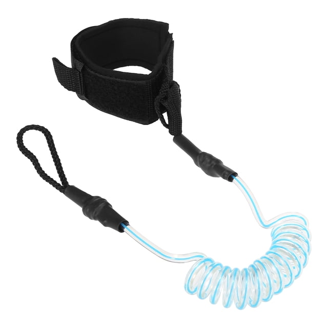 Correa de tobillo de 4 pies Surf Elástico en espiral Stand UP Paddle