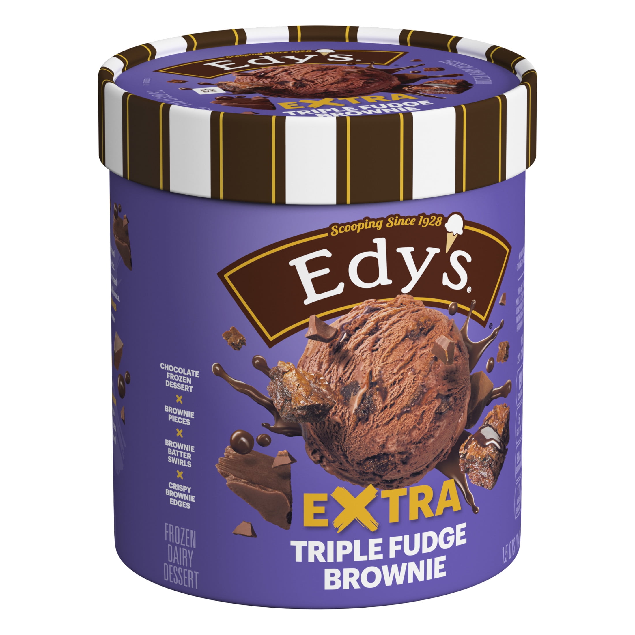 Edy’s/Dreyer’s Extra Triple Fudge Brownie, 1.5 Qt